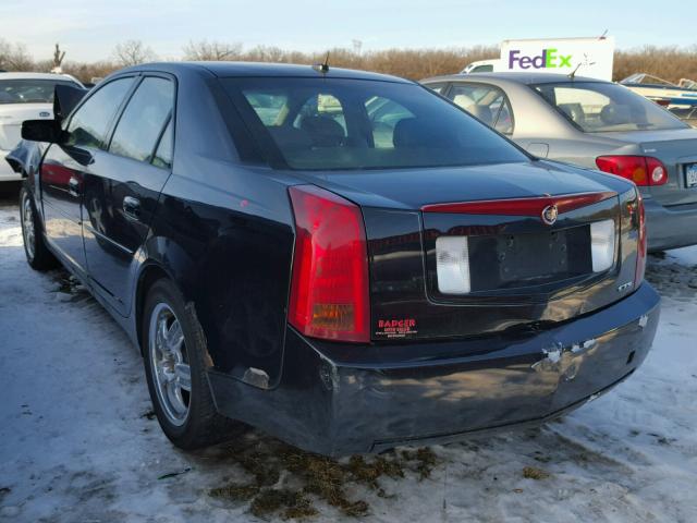 1G6DP567950183486 - 2005 CADILLAC CTS HI FEA BLACK photo 3