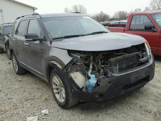 1FMHK8D8XBGA83485 - 2011 FORD EXPLORER X GRAY photo 1