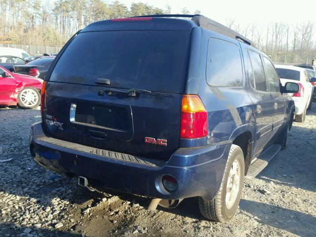 1GKET16S836208161 - 2003 GMC ENVOY XL BLUE photo 4