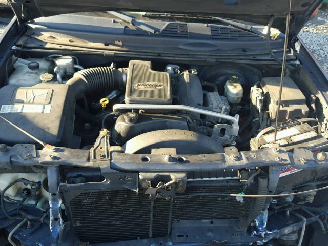 1GKET16S836208161 - 2003 GMC ENVOY XL BLUE photo 7