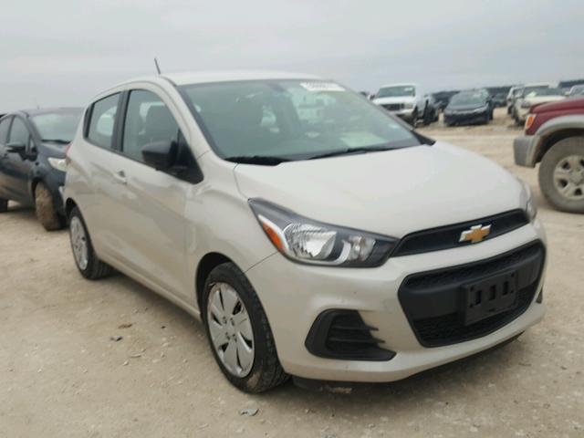 KL8CB6SA9GC608603 - 2016 CHEVROLET SPARK LS CREAM photo 1