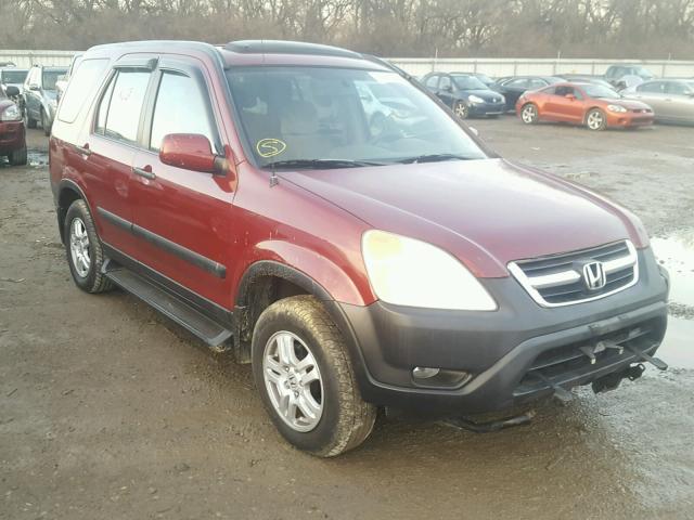 SHSRD78813U142886 - 2003 HONDA CR-V EX MAROON photo 1