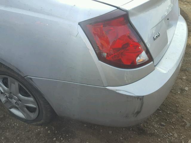 1G8AJ55F07Z147494 - 2007 SATURN ION LEVEL SILVER photo 10