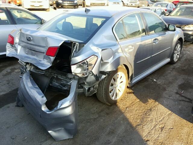 4S3BMBJ61C3003357 - 2012 SUBARU LEGACY 2.5 SILVER photo 4