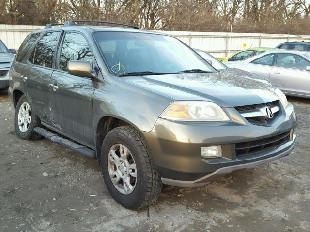 2HNYD188X6H501323 - 2006 ACURA MDX TOURIN BROWN photo 1