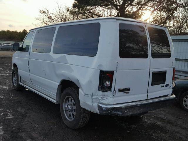 1FBNE31L19DA46769 - 2009 FORD ECONOLINE WHITE photo 3