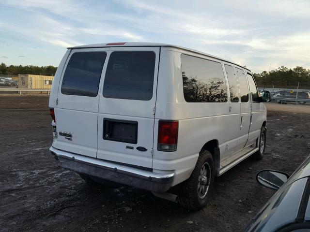 1FBNE31L19DA46769 - 2009 FORD ECONOLINE WHITE photo 4