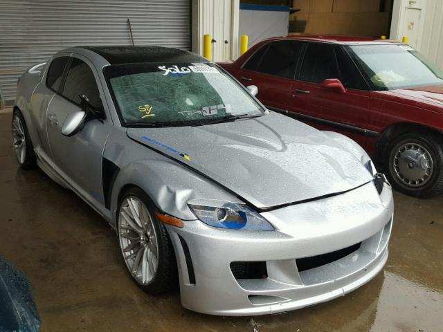 JM1FE173280214937 - 2008 MAZDA RX8 SILVER photo 1