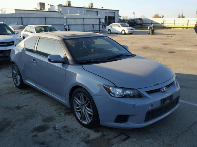 JTKJF5C75B3000238 - 2011 TOYOTA SCION TC GRAY photo 1