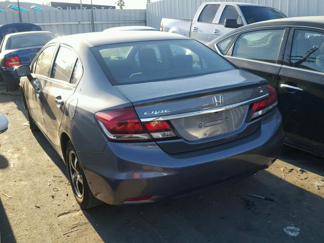 2HGFB2F70FH536022 - 2015 HONDA CIVIC SE SILVER photo 3