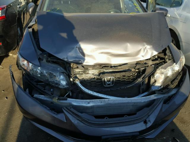 2HGFB2F70FH536022 - 2015 HONDA CIVIC SE SILVER photo 7