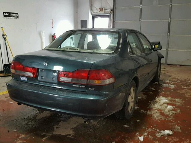 1HGCG16592A059998 - 2002 HONDA ACCORD EX GREEN photo 4