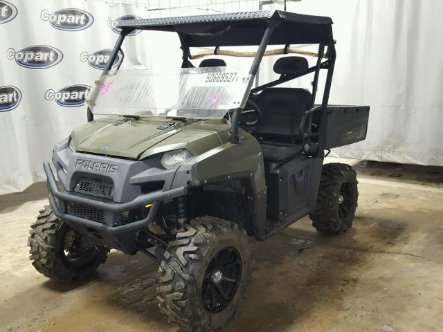 4XATH76A3CE638739 - 2012 POLARIS RANGER 800 GREEN photo 2