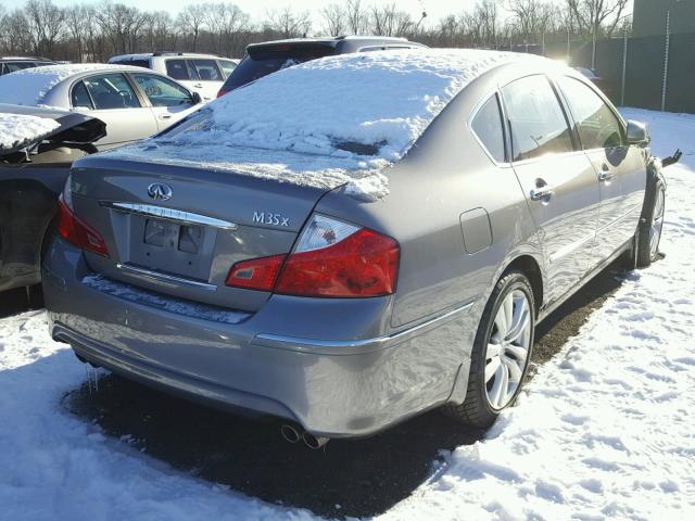 JNKCY01F79M850060 - 2009 INFINITI M35 BASE GRAY photo 4