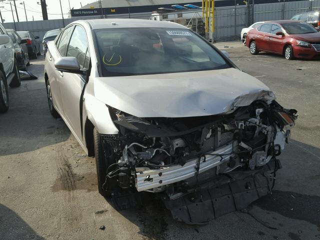 JTDKARFP9H3004718 - 2017 TOYOTA PRIUS PRIM ვერცხლისფერი ფოტო 1