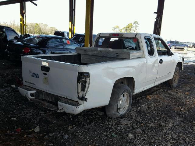 1GCCS196858187341 - 2005 CHEVROLET COLORADO WHITE photo 4