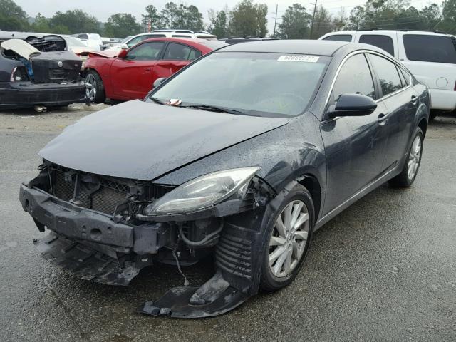 1YVHZ8DH3C5M13295 - 2012 MAZDA 6 I GRAY photo 2