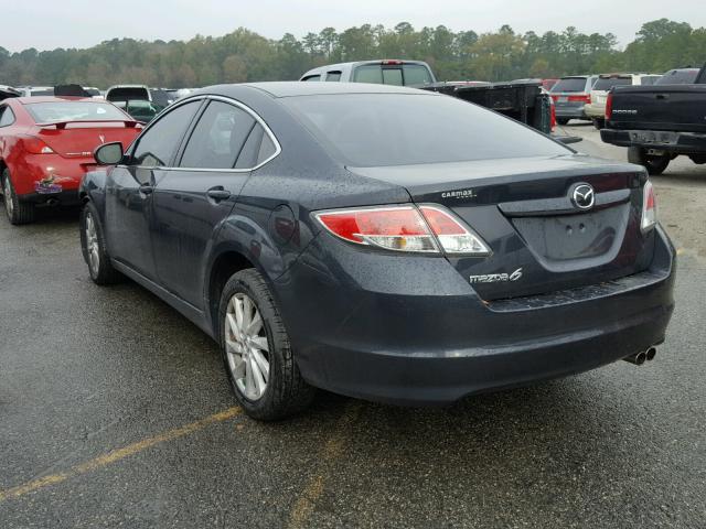 1YVHZ8DH3C5M13295 - 2012 MAZDA 6 I GRAY photo 3