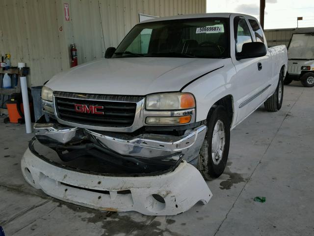 1GTEC19V37Z195521 - 2007 GMC NEW SIERRA WHITE photo 2