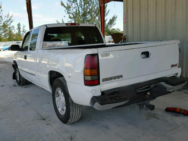 1GTEC19V37Z195521 - 2007 GMC NEW SIERRA WHITE photo 3