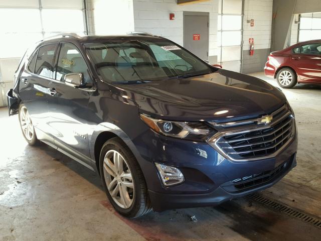 3GNAXMEV2JS509763 - 2018 CHEVROLET EQUINOX PR BLUE photo 1