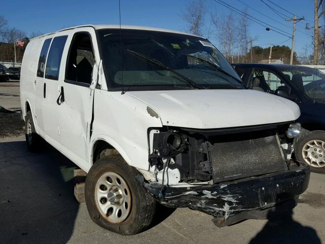 1GCUGADX2A1139536 - 2010 CHEVROLET EXPRESS G1 WHITE photo 1