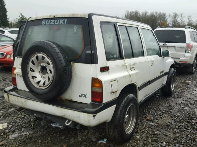 JS3TD03V6W4100003 - 1998 SUZUKI SIDEKICK J WHITE photo 4