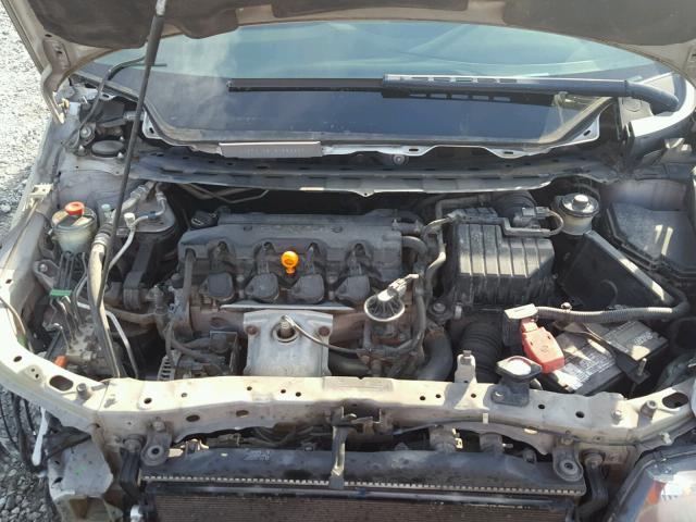 2HGFG12816H553339 - 2006 HONDA CIVIC EX ვერცხლისფერი ფოტო 7