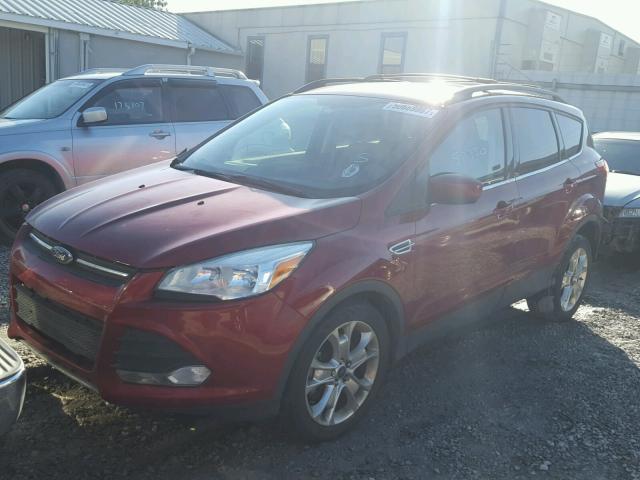 1FMCU9GX0DUD64227 - 2013 FORD ESCAPE SE RED photo 2