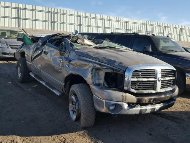 1D7KS28C67J509100 - 2007 DODGE RAM 2500 S BROWN photo 1