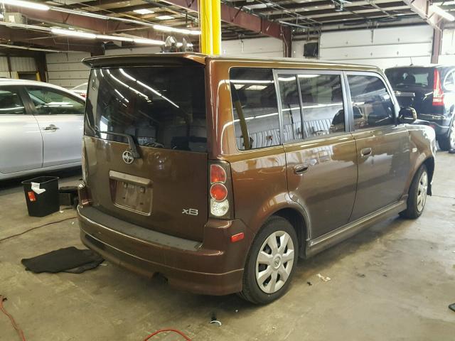 JTLKT334064125795 - 2006 TOYOTA SCION XB დამწვარი ფოტო 4