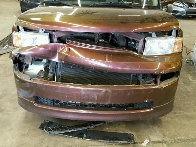JTLKT334064125795 - 2006 TOYOTA SCION XB დამწვარი ფოტო 9
