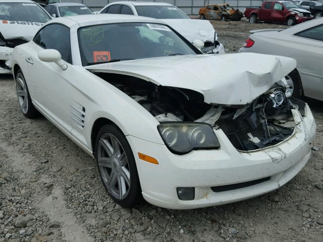 1C3AN69L05X045268 - 2005 CHRYSLER CROSSFIRE WHITE photo 1