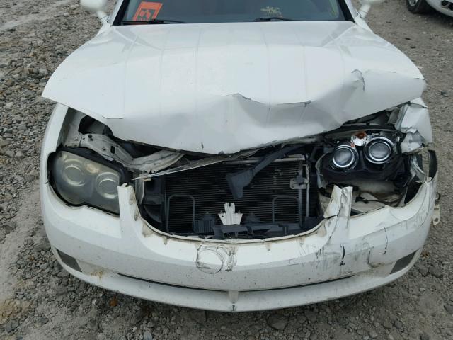 1C3AN69L05X045268 - 2005 CHRYSLER CROSSFIRE WHITE photo 7