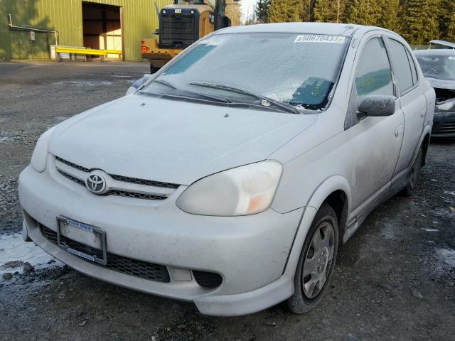 JTDBT123935038640 - 2003 TOYOTA ECHO SILVER photo 2