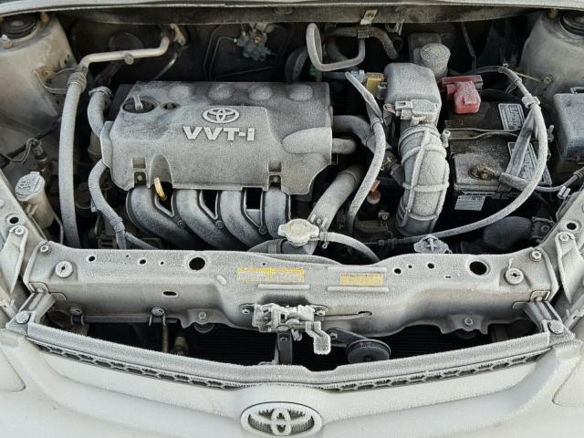 JTDBT123935038640 - 2003 TOYOTA ECHO SILVER photo 7