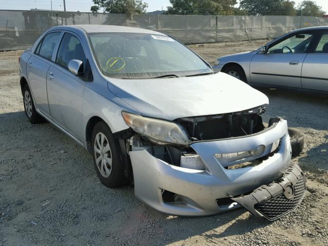 JTDBL40E199081974 - 2009 TOYOTA COROLLA BA SILVER photo 1