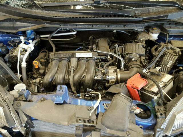 JHMGK5H53GS013845 - 2016 HONDA FIT LX Mavi fotoğraf 7