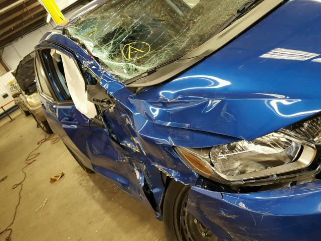 JHMGK5H53GS013845 - 2016 HONDA FIT LX Mavi fotoğraf 9