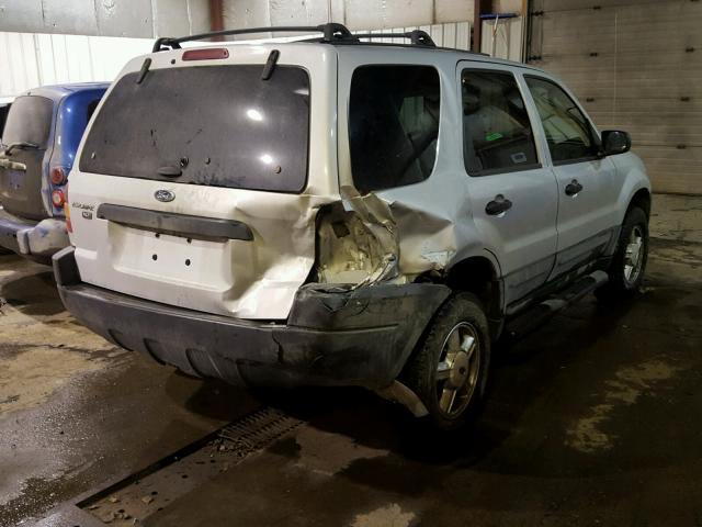 1FMYU03113KB64812 - 2003 FORD ESCAPE XLT GRAY photo 4