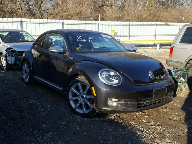 3VWVA7AT6DM655932 - 2013 VOLKSWAGEN BEETLE TUR BLACK photo 1