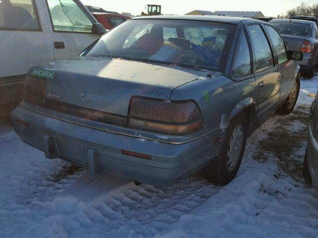 1G2WH54T7PF241571 - 1993 PONTIAC GRAND PRIX BLUE photo 4