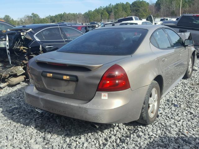 2G2WP552471144957 - 2007 PONTIAC GRAND PRIX GRAY photo 4