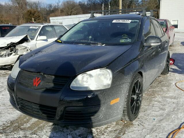 3VWRZ71K59M037929 - 2009 VOLKSWAGEN JETTA SE BLACK photo 2