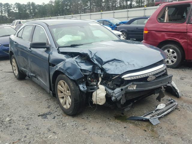 1FAHP2DW0AG124924 - 2010 FORD TAURUS SE BLUE photo 1