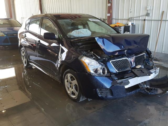 5Y2SP6E80AZ409635 - 2010 PONTIAC VIBE BLUE photo 1