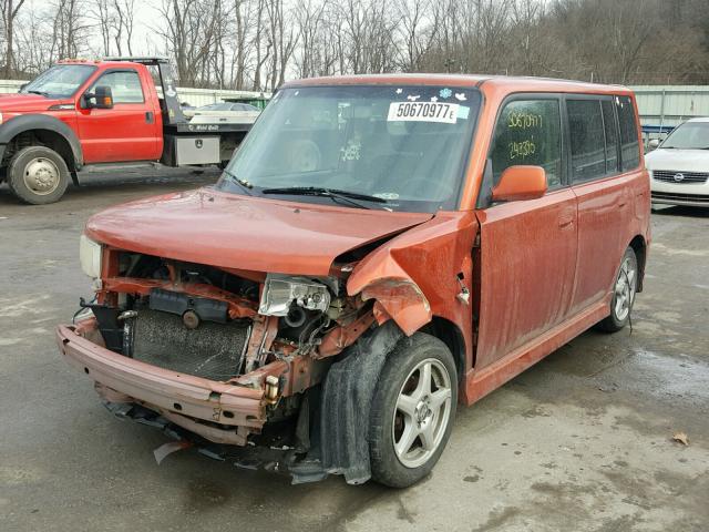 JTLKT324040160794 - 2004 TOYOTA SCION XB 橙色 照片 2