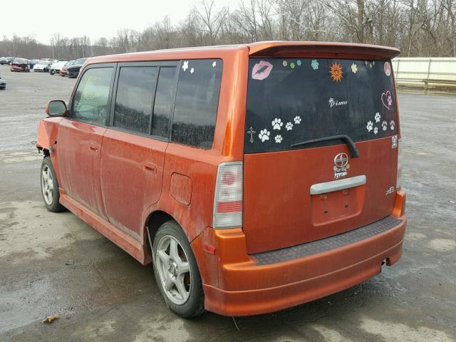 JTLKT324040160794 - 2004 TOYOTA SCION XB 橙色 照片 3