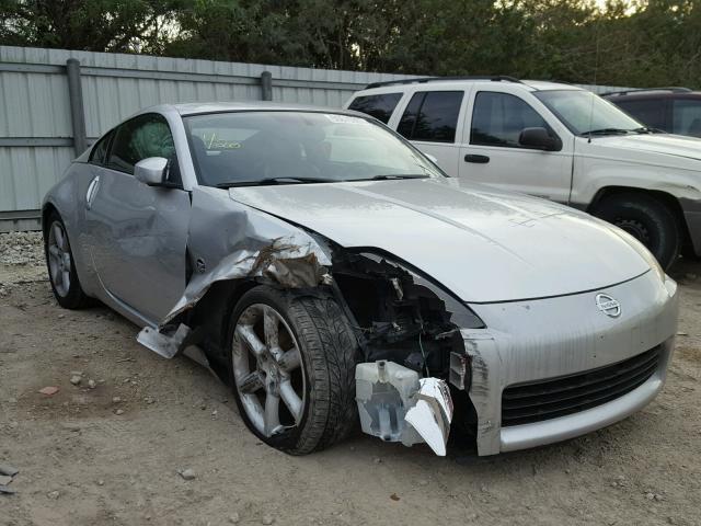 JN1AZ34E14T052956 - 2004 NISSAN 350Z COUPE SILVER photo 1