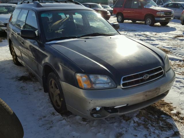 4S3BH675327653096 - 2002 SUBARU LEGACY OUT BLUE photo 1